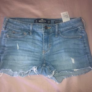 Hollister cutoff jean shorts